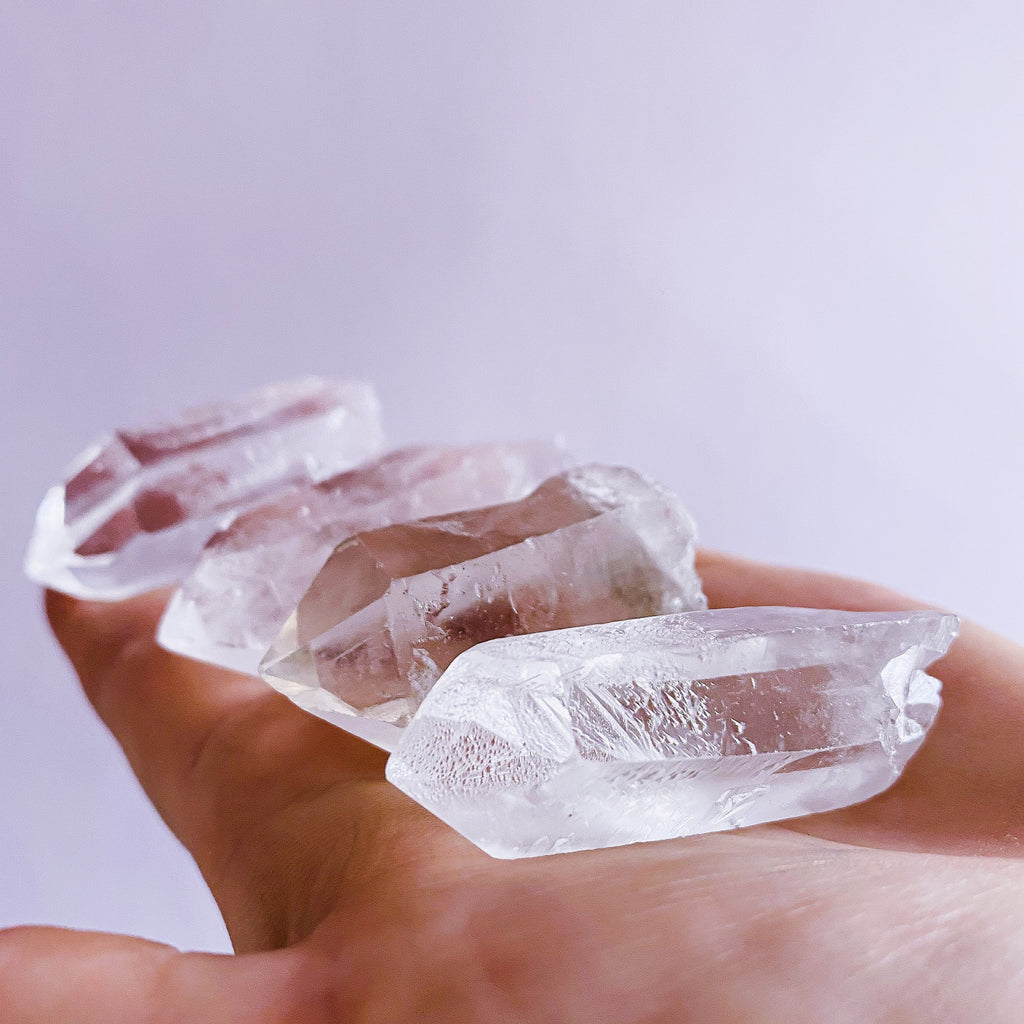 1st Grade Clear Quartz Crystal Points / ‘The Master Healer’ / Amplifies Intention & Energy / Protects Against Negativity